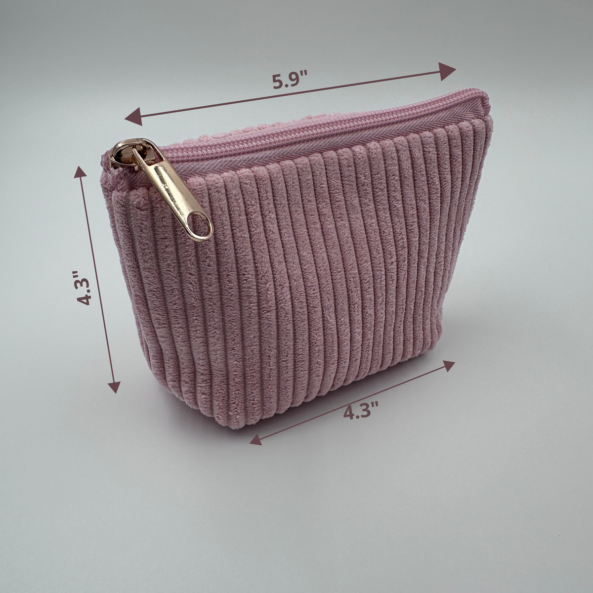 💗 Pink Makeup Bag Set – 4-Piece Travel Set