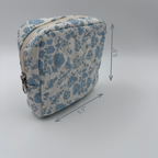Light Blue Floral Beauty & Accessories Gift Set