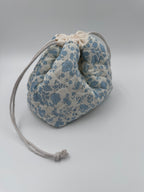 Light Blue Floral Beauty & Accessories Gift Set