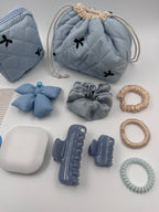 Powder Blue Soft Bow Beauty & Accessories Gift Set 🎀