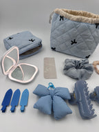 Powder Blue Soft Bow Beauty & Accessories Gift Set 🎀