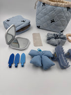 Powder Blue Soft Bow Beauty & Accessories Gift Set 🎀