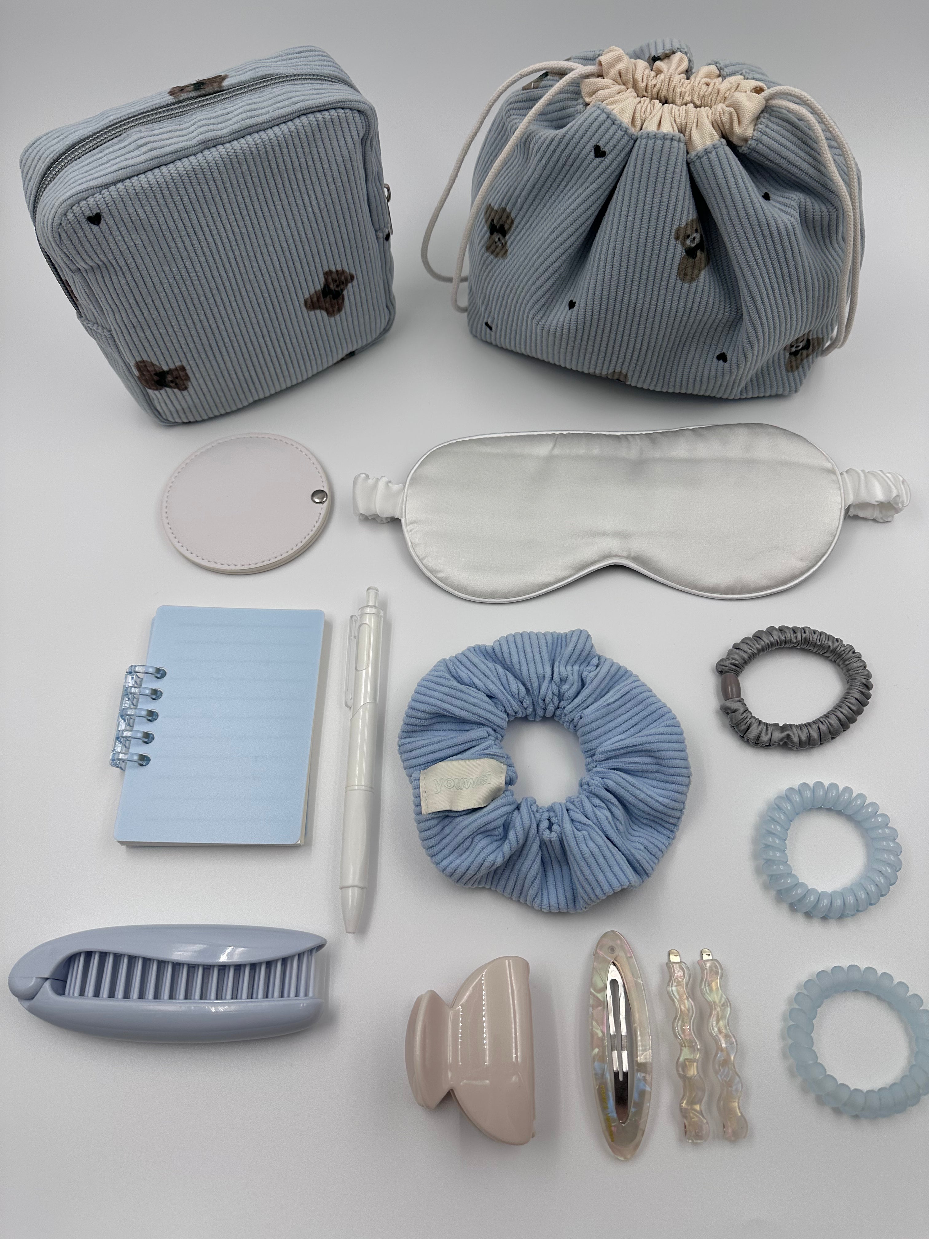 Light Blue Teddy Everyday Essentials Gift Set 🧸💙