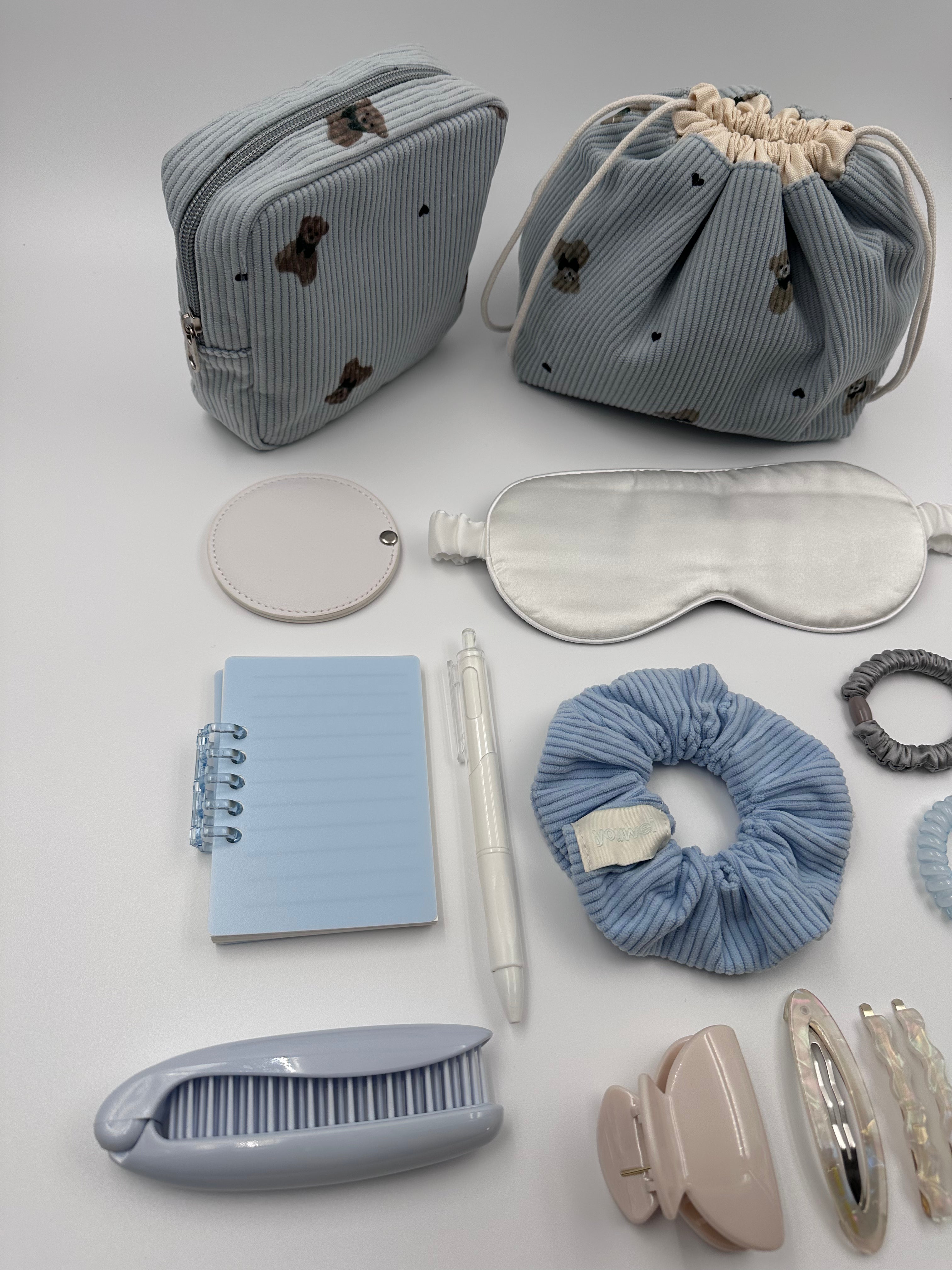 Light Blue Teddy Everyday Essentials Gift Set 🧸💙