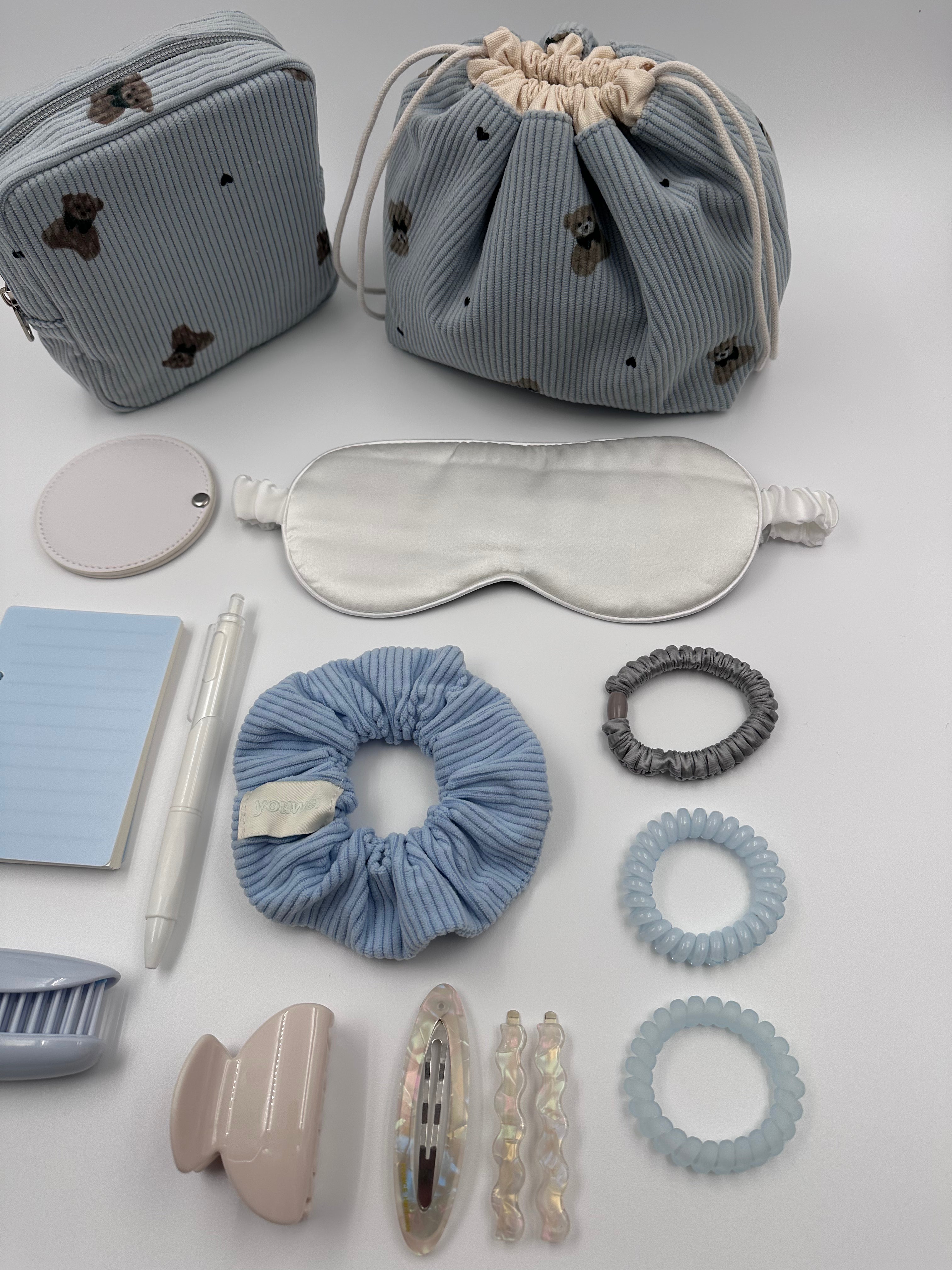 Light Blue Teddy Everyday Essentials Gift Set 🧸💙