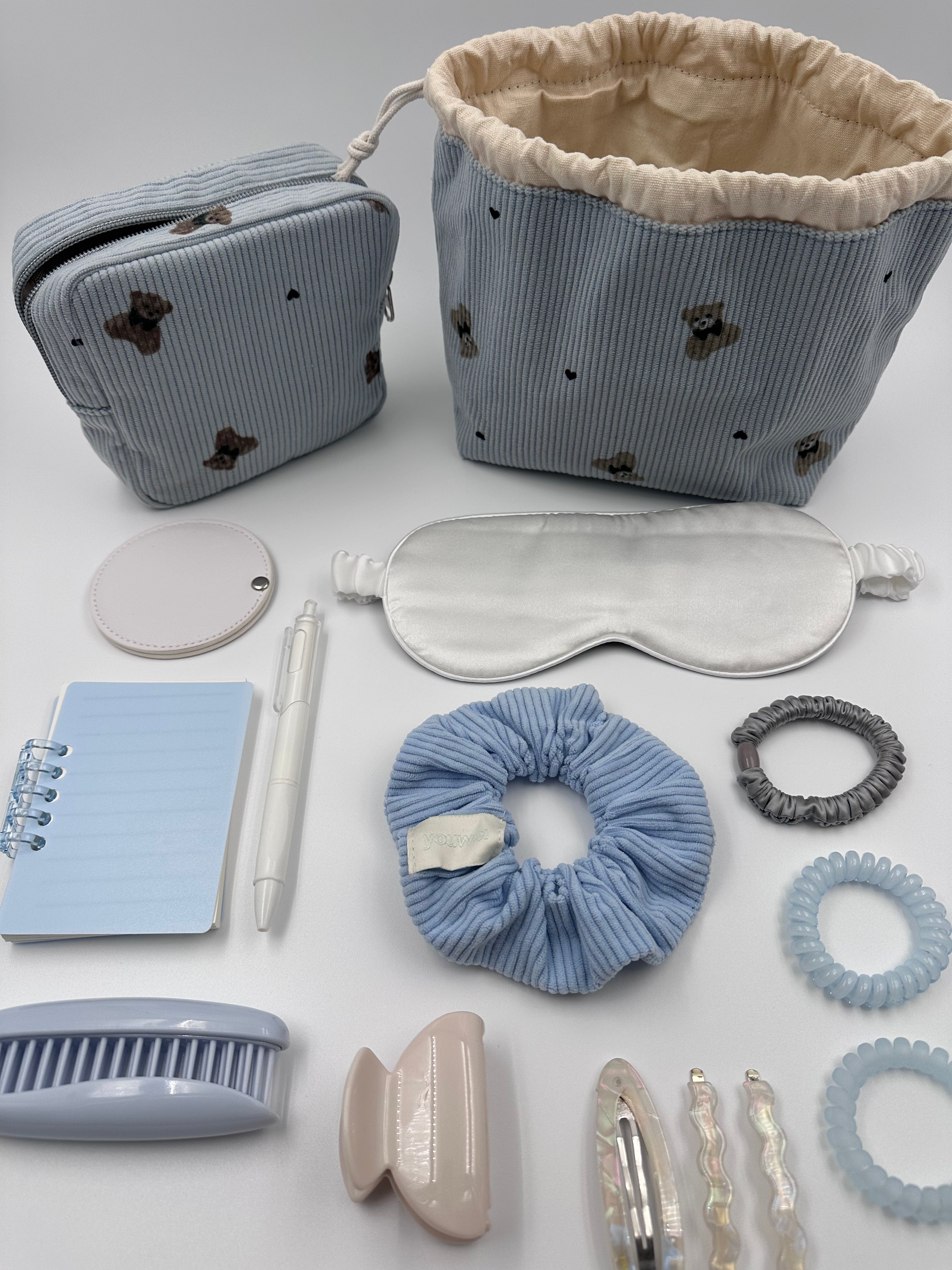 Light Blue Teddy Everyday Essentials Gift Set 🧸💙