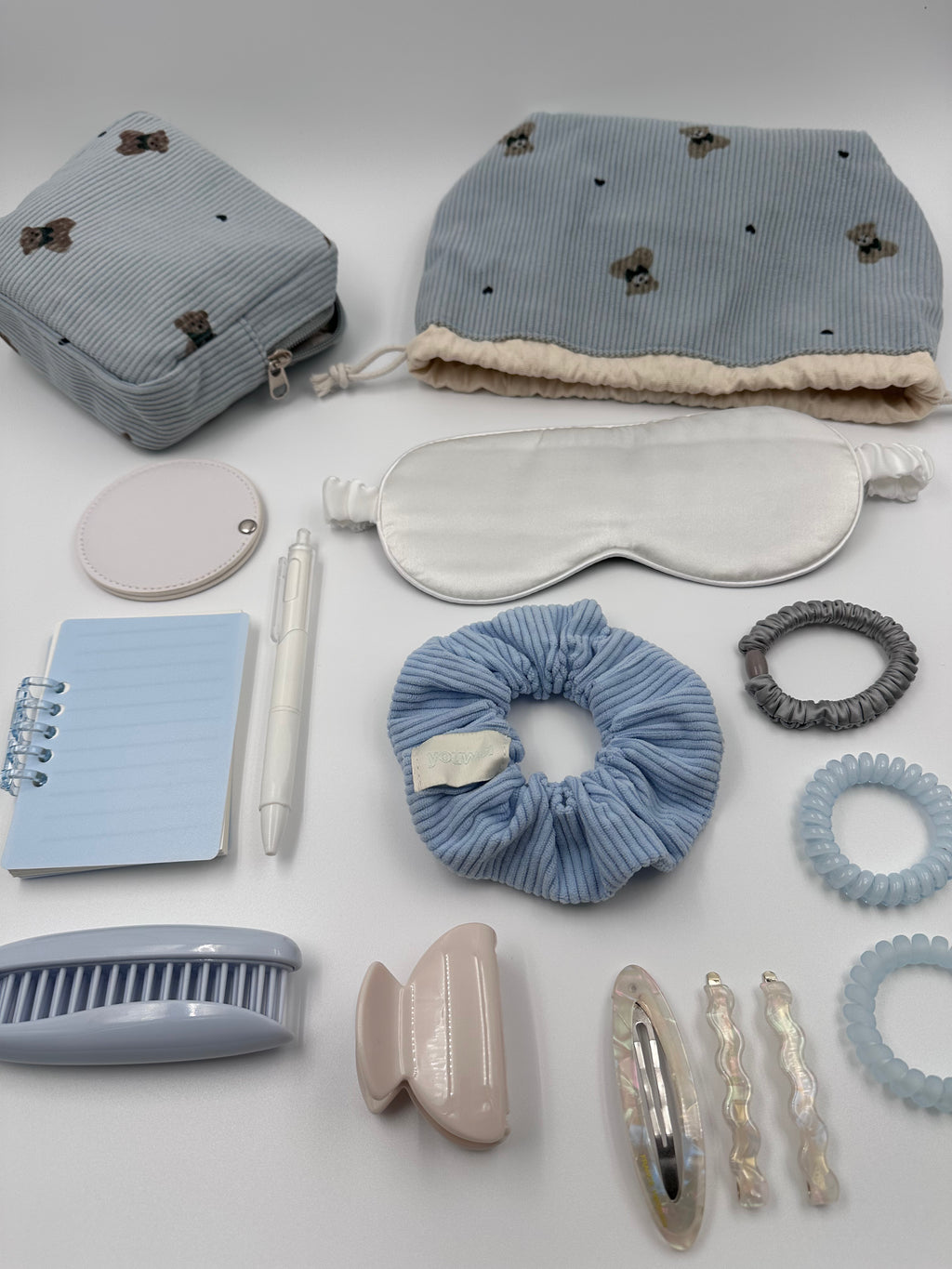 Light Blue Teddy Everyday Essentials Gift Set 🧸💙