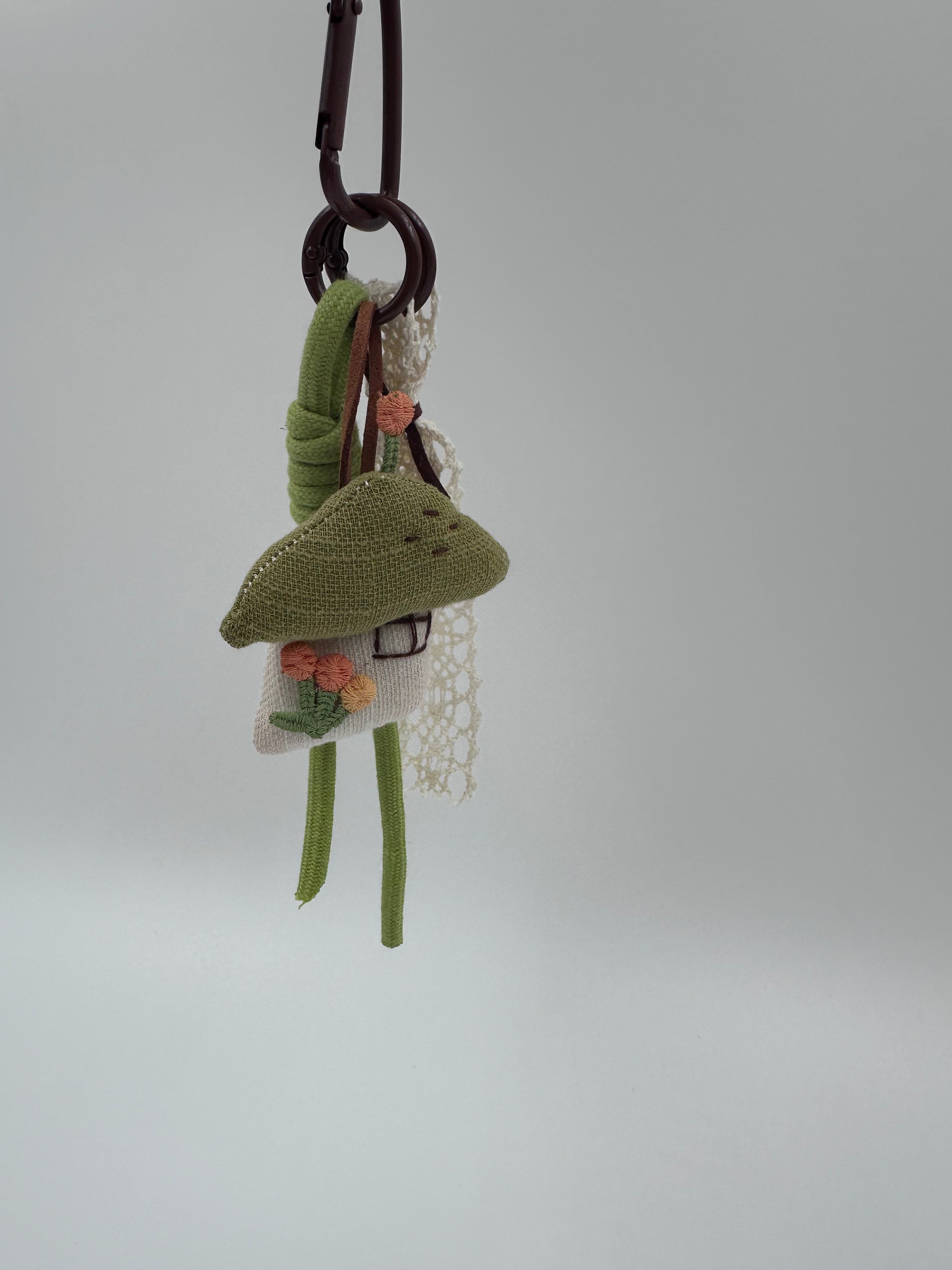 Green Mushroom Charm Mini Gift Set 🍄🌿