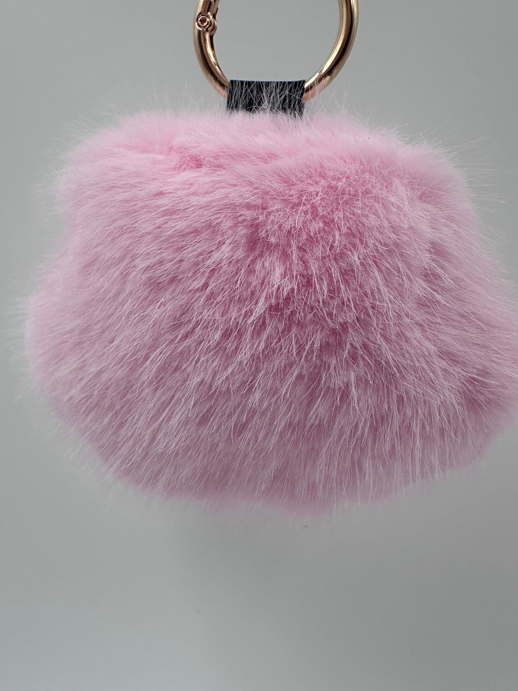 Fluffy Paw Keychain & Bag Charm – Pink & White 🐾💗🤍