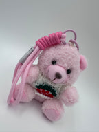 Cozy Teddy Bear Keychain & Bag Charm – Pink 🧸💗