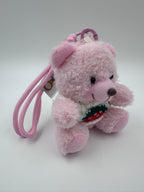 Cozy Teddy Bear Keychain & Bag Charm – Pink 🧸💗