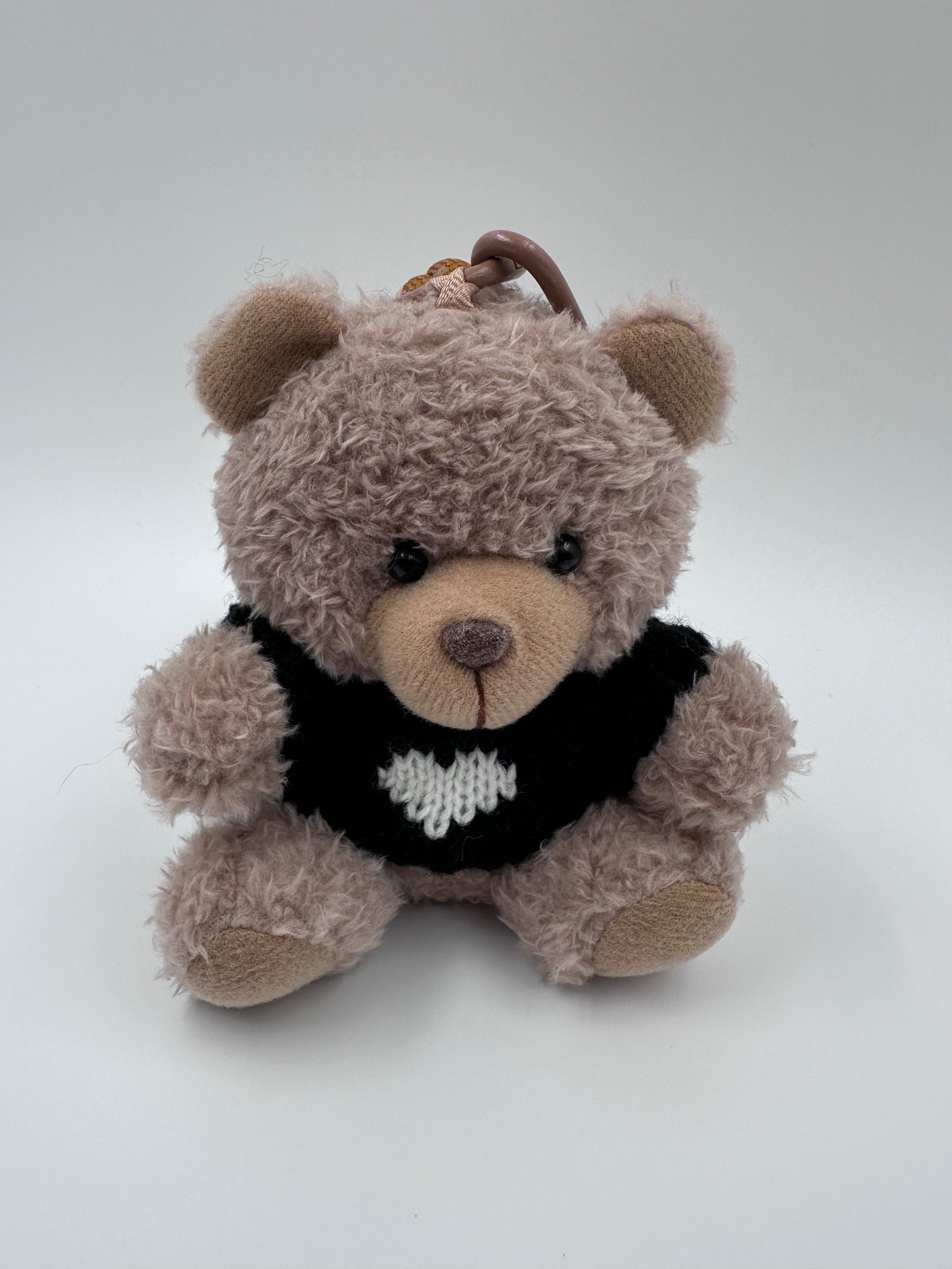 Cozy Teddy Bear Keychain & Bag Charm – Beige 🧸