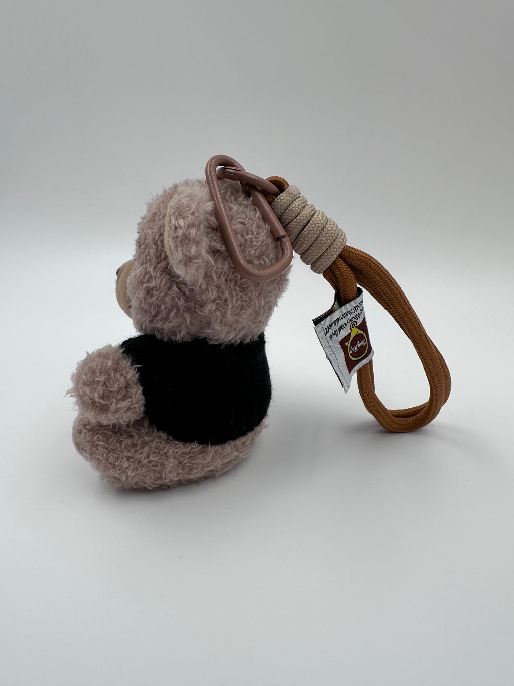 Cozy Teddy Bear Keychain & Bag Charm – Beige 🧸