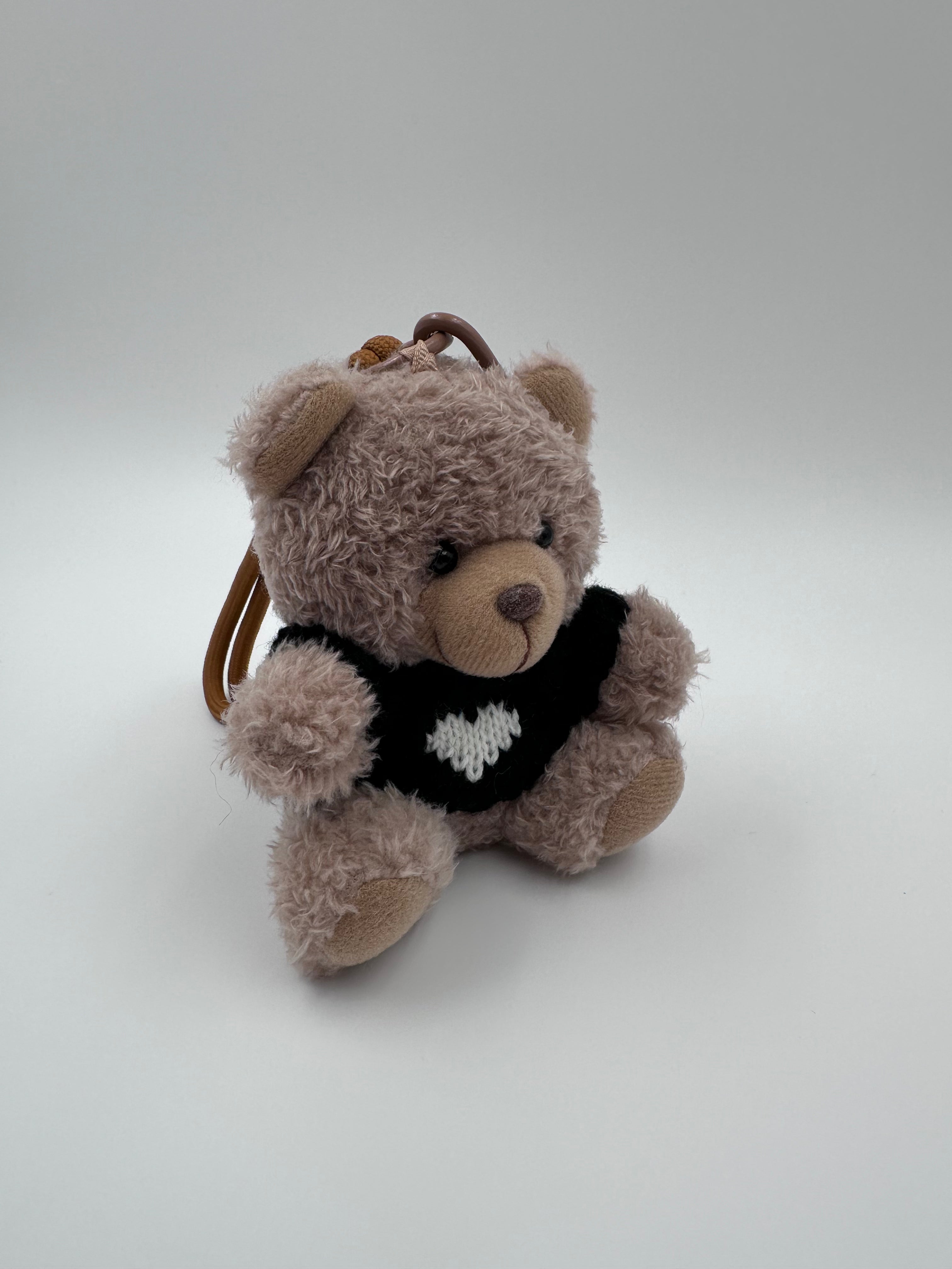 Cozy Teddy Bear Keychain & Bag Charm – Beige 🧸