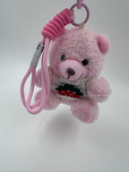 Cozy Teddy Bear Keychain & Bag Charm – Pink 🧸💗